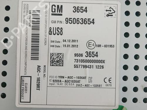 Radio CHEVROLET AVEO Hatchback (T300)  | BP37367102E6  - Image 5