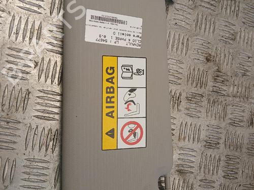 right-sun-visor-renault-clio-iv-bh_-2012-2013-2014-2015-2016-2017-2018-2019-2020-2021-37604326 main image