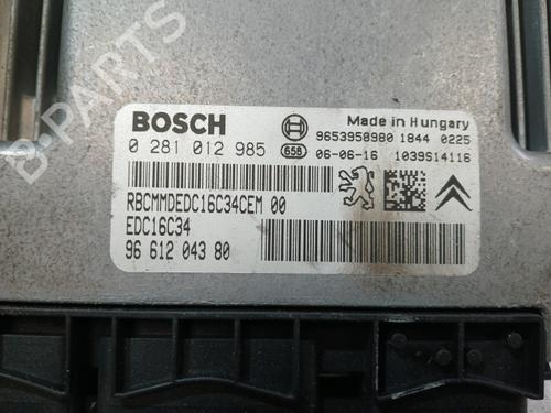 Engine control unit (ECU) PEUGEOT 307 (3A/C) 1.6 HDi 110 | BP37362869M57 - Image 3