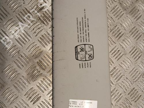 Right sun visor CITROËN C8 (EA_, EB_) 2.2 HDi | BP38033476I2 - Image 3