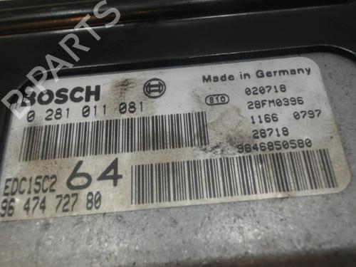 engine-control-unit-ecu-peugeot-307-3ac-2000-2001-2002-2003-2004-2005-2006-2007-2008-2009-2010-2011-2012-37354301 main image