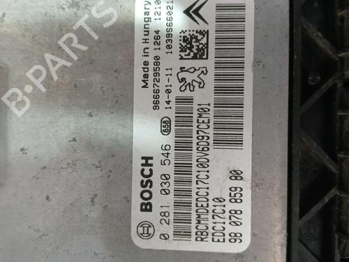 Engine control unit (ECU) PEUGEOT 208 I (CA_, CC_) | BP37366477M57 - Image 5