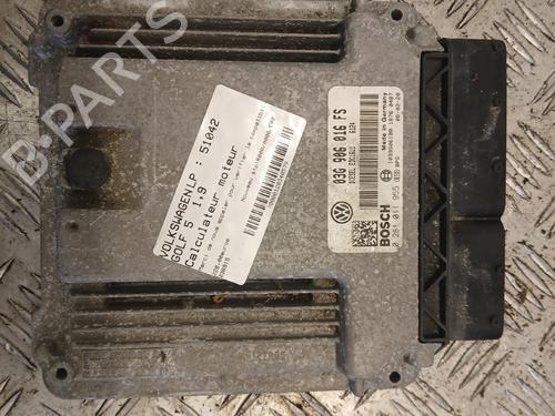 Engine control unit (ECU) VW GOLF V (1K1) | BP37375212M57 - Image 2