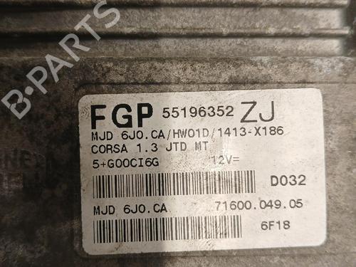 engine-control-unit-ecu-opel-corsa-c-x01-2000-2001-2002-2003-2004-2005-2006-2007-2008-2009-39610827 main image