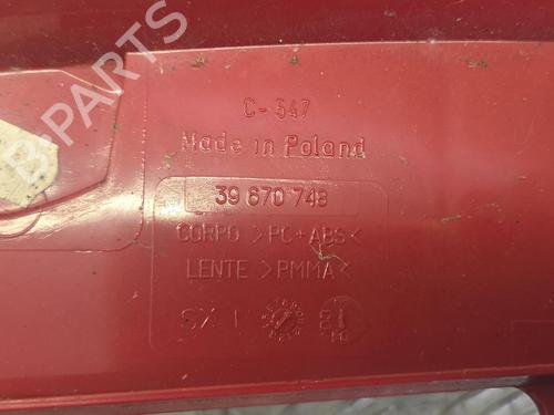 Used Left taillight Left taillight 37372078 37372078