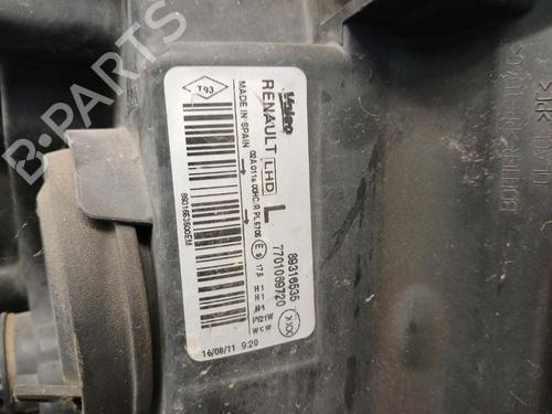 Left headlight RENAULT MODUS / GRAND MODUS (F/JP0_) 1.5 dCi (FP0F, JP0F) | BP38329566C28 - Image 3