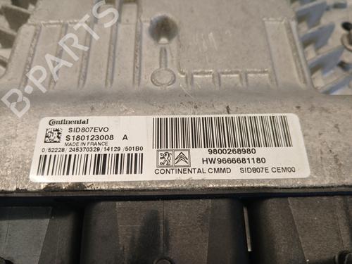 Engine control unit (ECU) PEUGEOT 5008 (0U_, 0E_) 1.6 HDi | BP37373066M57 - Image 2