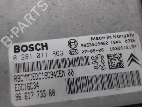 Engine control unit (ECU) PEUGEOT 307 SW (3H) | BP37356955M57 - Image 5