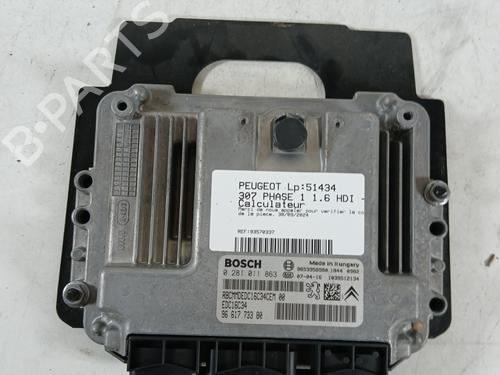 Control unit PEUGEOT 307 (3A/C) 1.6 HDi | BP37363047M11 - Image 4