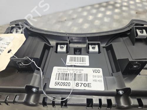 Instrument cluster VW GOLF VI (5K1) | BP37604228C47 - Image 9
