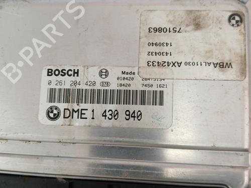 Engine control unit (ECU) BMW 3 (E46) 316 i | BP37367401M57 - Image 2