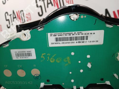Instrument cluster CITROËN DS3 (SA_) 1.4 VTi 95 | BP37368542C47 - Image 5