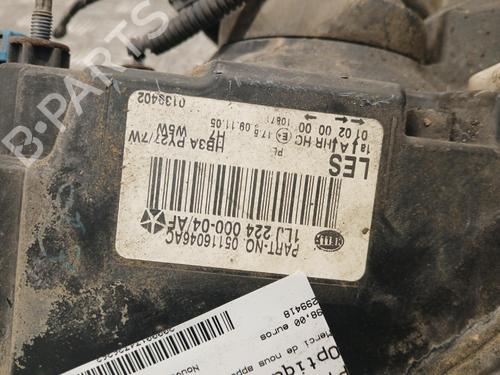 Used Right headlight Right headlight CHRYSLER PT CRUISER (PT_) 2.2 CRD (150 hp) 40436414 40436414