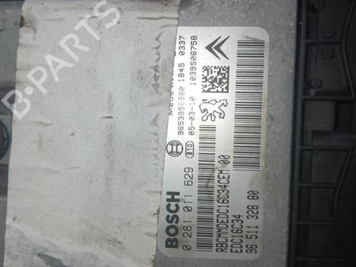 Engine control unit (ECU) CITROËN C4 Coupe (LA_) 1.6 HDi | BP37365412M57 - Image 3