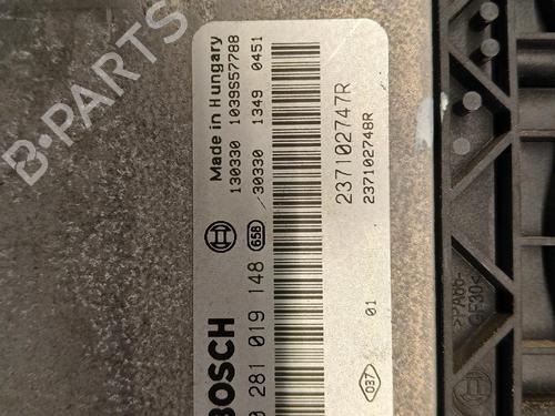 Engine control unit (ECU) RENAULT CLIO IV (BH_) 1.5 dCi 90 | BP39729747M57 - Image 2