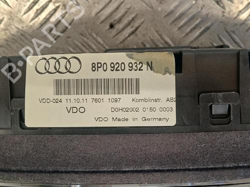 instrument-cluster-audi-a3-8p1-2003-2004-2005-2006-2007-2008-2009-2010-2011-2012-2013-37766741 main image