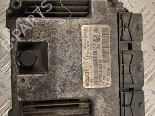 Engine control unit (ECU) PEUGEOT 206 SW (2E/K) 1.4 HDi | BP38604540M57 - Image 2