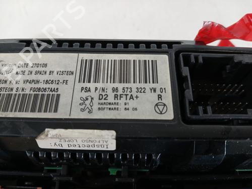 Climate control PEUGEOT 407 (6D_) 2.0 HDi 135 (6DRHRH, 6DRHRE, 6DRHRG, 6DRHRJ) | BP37363310I5 - Image 3