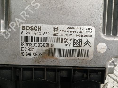 Engine control unit (ECU) CITROËN BERLINGO Box Body/MPV (B9) 1.6 HDi 75 | BP37746388M57 - Image 3