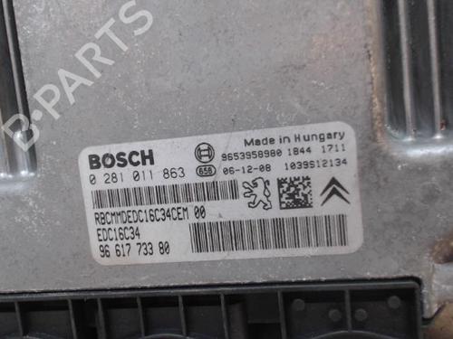 Engine control unit (ECU) PEUGEOT 307 (3A/C) 1.6 HDi | BP37357767M57 - Image 2