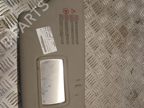 Right sun visor RENAULT MODUS / GRAND MODUS (F/JP0_) 1.2 (JP0C, JP0K, FP0C, FP0K, FP0P, JP0P, JP0T) | BP37364131I2 - Image 2