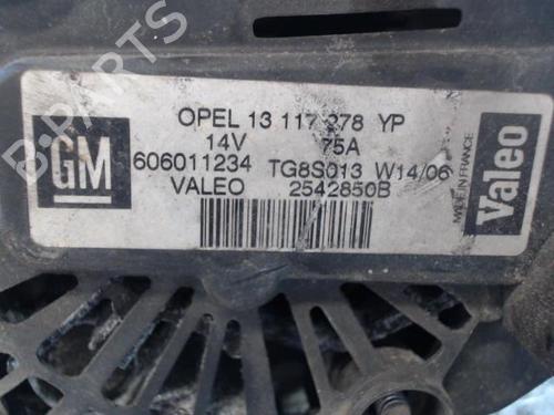 Alternator OPEL AGILA A (H00) 1.3 CDTI (F68) | BP37361324M7 - Image 3