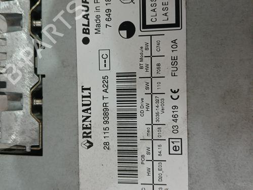 Radio RENAULT MEGANE III Hatchback (BZ0/1_, B3_) 1.5 dCi (BZ09, BZ0D, BZ1W, BZ29, BZ14) | BP37366132E6 - Image 3
