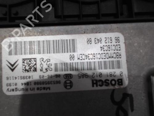 Engine control unit (ECU) PEUGEOT 307 (3A/C) 1.6 HDi 110 | BP37359664M57 - Image 3