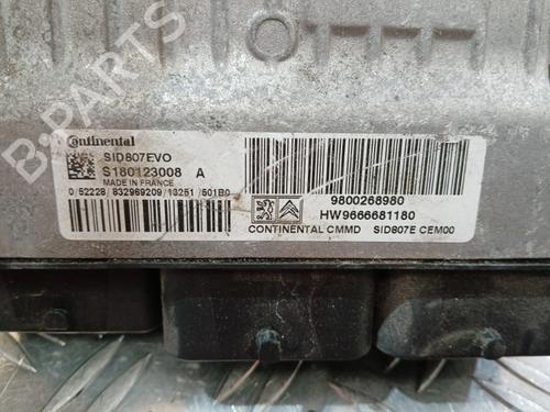 Engine control unit (ECU) CITROËN DS3 (SA_) 1.6 HDi 115 | BP37363424M57 - Image 2
