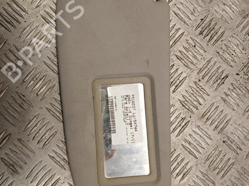right-sun-visor-peugeot-206-2l_-2m_-2009-2010-2011-2012-2013-37766732 main image