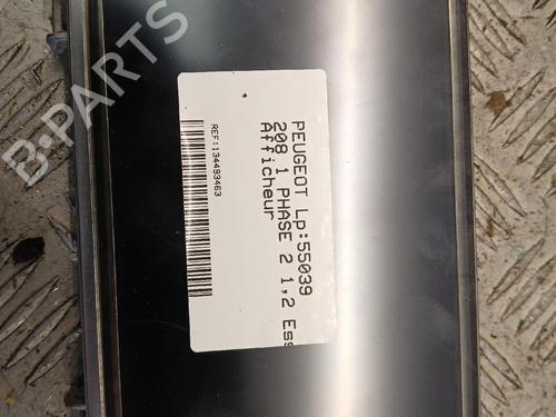 Used Display monitor Display monitor PEUGEOT 208 I (CA_, CC_) 1.2 VTI 82 (82 hp) 40058714 40058714