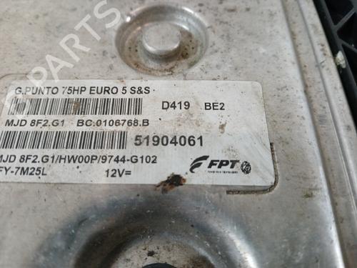 Engine control unit (ECU) FIAT PUNTO (199_)  | BP37363207M57  - Image 5