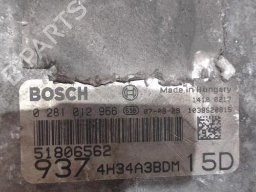 Engine control unit (ECU) ALFA ROMEO 147 (937_) 1.9 JTDM 16V (937.AXN1B, 937.BXN1B) | BP37360634M57 - Image 3