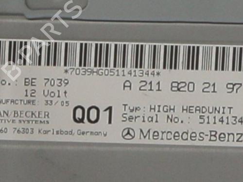 Radio MERCEDES-BENZ E-CLASS (W211) E 280 CDI 4-matic (211.084) | BP37340986E6 - Image 5