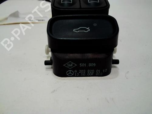 Left front window switch MERCEDES-BENZ C-CLASS (W203) C 200 Kompressor (203.045) | BP37306373I27 - Image 3