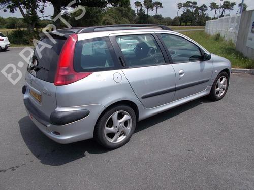 Front right seatbelt PEUGEOT 206 SW (2E/K) 2.0 HDi | BP37304036I25 - Image 6
