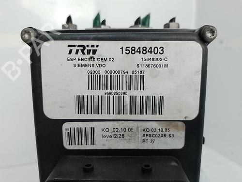 ABS pump PEUGEOT 407 Coupe (6C_) 2.7 HDi | BP37313314M43 - Image 3