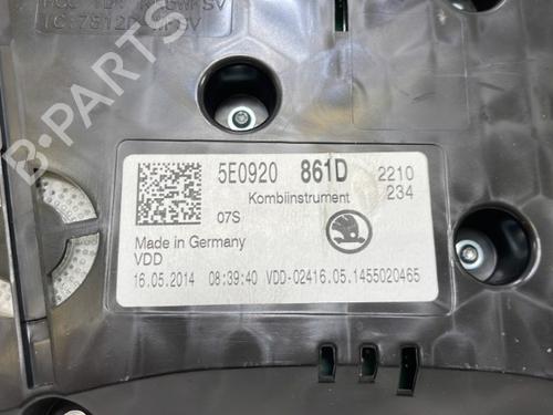 instrument-cluster-skoda-octavia-iii-5e3-nl3-nr3-2012-2013-2014-2015-2016-2017-2018-2019-2020-2021-37322580 main image