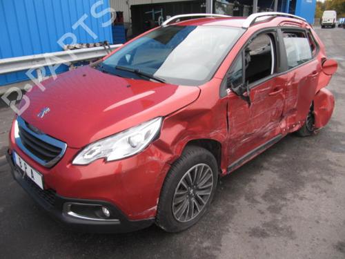 Right sun visor PEUGEOT 2008 I (CU_) 1.6 BlueHDi 100 | BP37300757I2 - Image 9