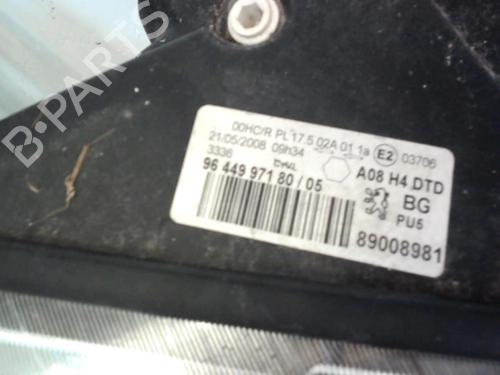 right-headlight-peugeot-1007-km_-2005-37301141 main image