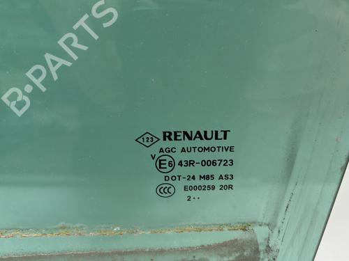 Dør rude ventre bagtil Dør rude ventre bagtil RENAULT SCÉNIC III (JZ0/1_) 1.5 dCi (110 hp) 37341906 37341906