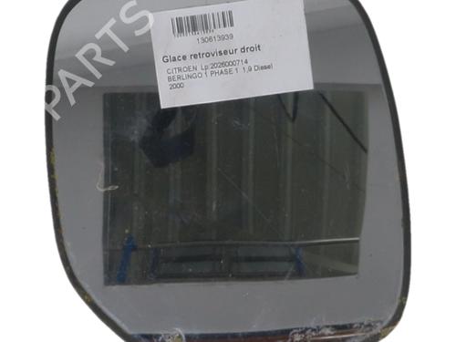 Used Right mirror glass Right mirror glass CITROËN BERLINGO / BERLINGO FIRST MPV (MF_, GJK_, GFK_) 1.9 D (MFWJZ) (70 hp) 40509162 40509162