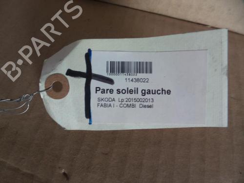 Left sun visor SKODA FABIA I Combi (6Y5) 1.9 TDI | BP37299372I1 - Image 2