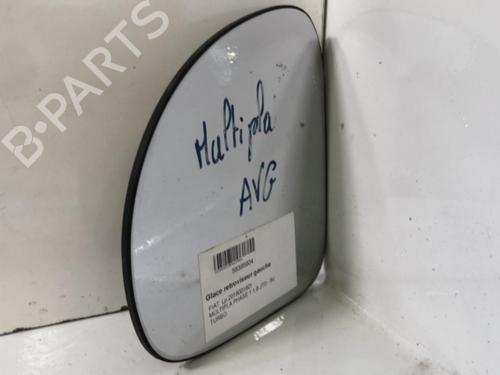 Used Left mirror glass Left mirror glass FIAT MULTIPLA (186_) 1.9 JTD 105 (186AXB1A) (105 hp) 40509327 40509327