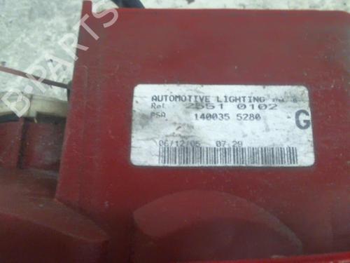 Left taillight PEUGEOT 807 (EB_) 2.2 HDi | BP37304433C34 - Image 4