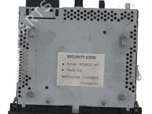 Autoradio Autoradio RENAULT SCÉNIC III (JZ0/1_) 1.5 dCi (110 hp) 37344677 37344677