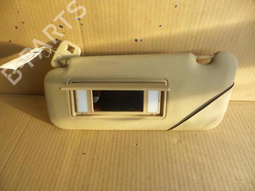 Left sun visor PEUGEOT 407 (6D_) 2.0 HDi 135 (6DRHRH, 6DRHRE, 6DRHRG, 6DRHRJ) | BP37299357I1 - Image 3