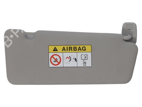 Right sun visor RENAULT CLIO IV (BH_) 1.5 dCi 90 | BP37344889I2 - Image 3