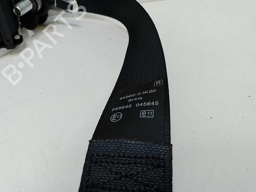 Rear right seatbelt SUZUKI SPLASH (EX) 1.2 VVT (A5B412) | BP37315194I28 - Image 2