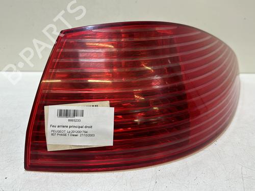 Right taillight PEUGEOT 607 (9D, 9U) 2.2 HDi | BP37296188C35 - Image 2